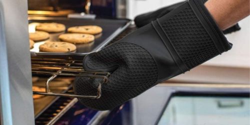 Gorilla Heat Resistant Silicone Oven Mitts 2-Pack Just $15 on Amazon (Regularly $30)