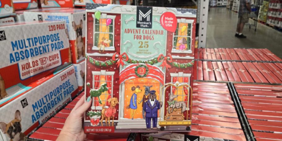 Sam’s Club Advent Calendar for Dogs Just $14.98 – Includes 25 Days of Treats!