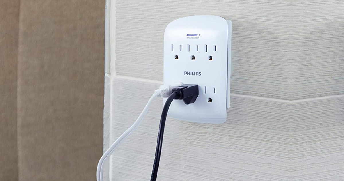 Philips 6-Outlet Surge Protector