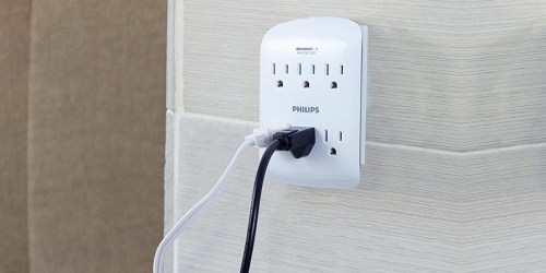 Philips 6-Outlet Surge Protector 4-Pack Only $19.99 on Amazon or Walmart.com (Just $5 Each!)