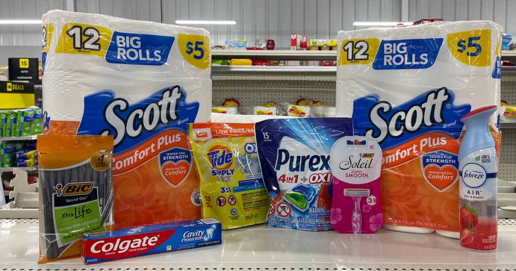 Products on Dollar General Shelf