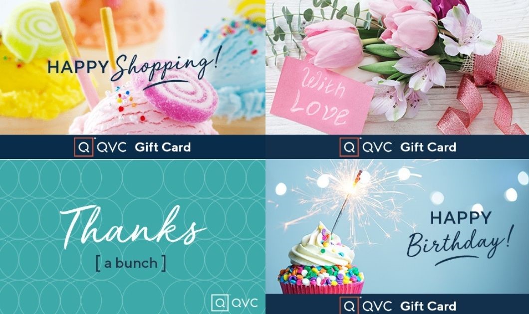 four QVC gift cards