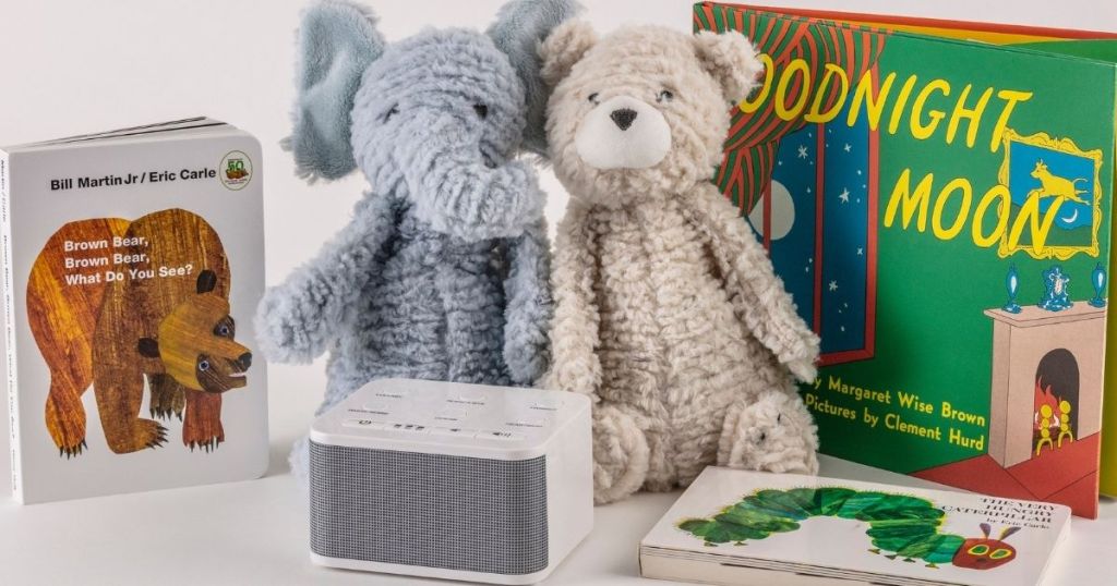 sound machine with stuffed animals