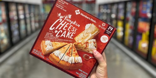 Move Over, Pumpkin Pie! Sam’s Club Pumpkin Cheesecake is Back…