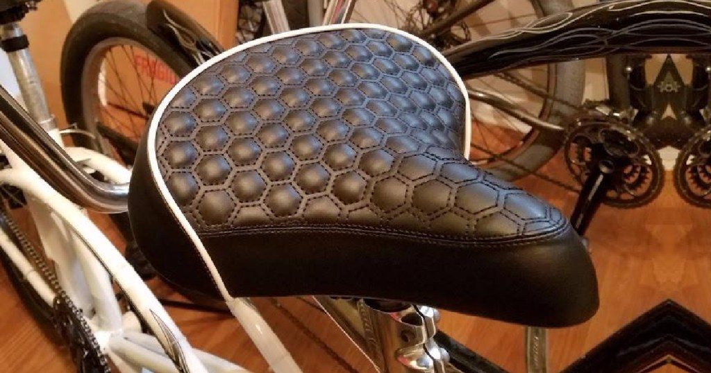 schwinn bike seat on a bike