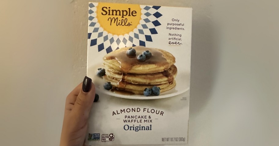 box of Simple Mills Almond Flour Pancake & Waffle Mix