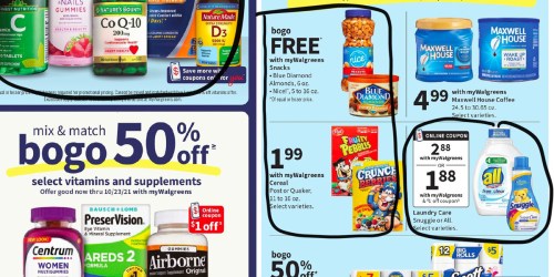 Walgreens Ad Scan for the Week of 9/19/21 – 9/25/21 (We’ve Circled Our Faves!)