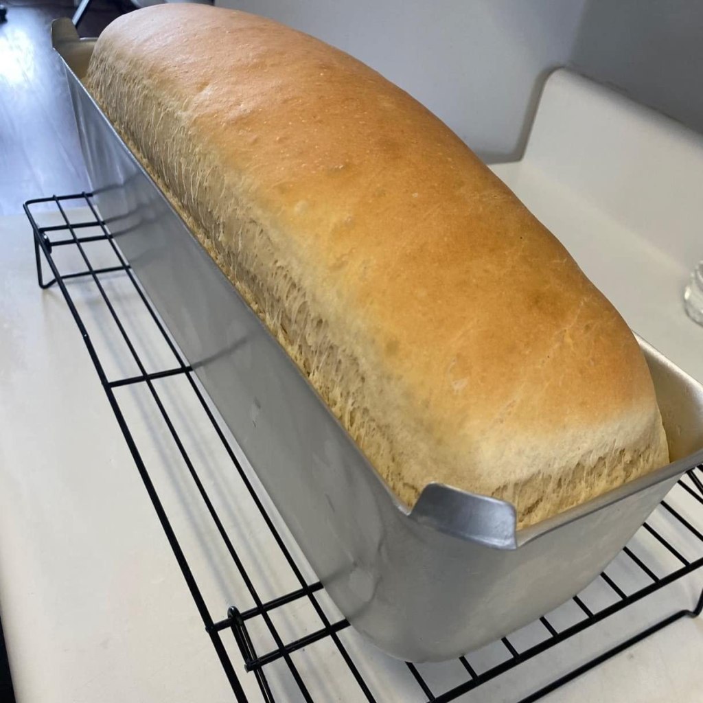 Wilton Loaf Pan on cooling rack