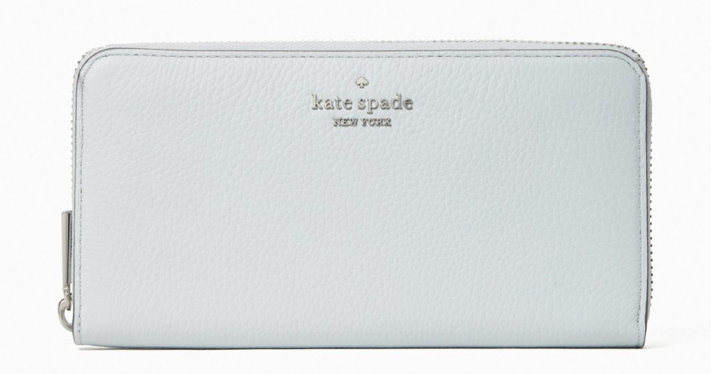 continental wallet in grey