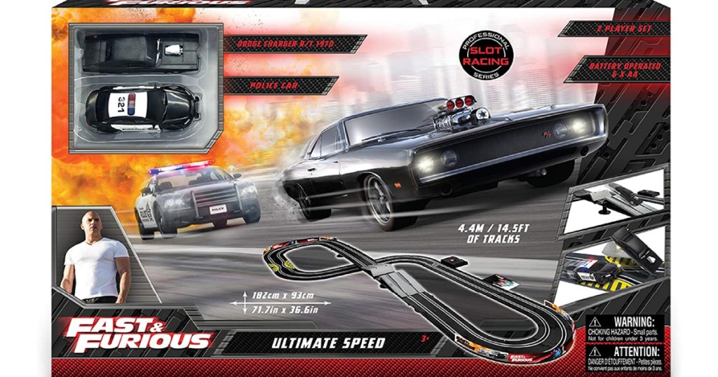 fast and furious racetrack set in package