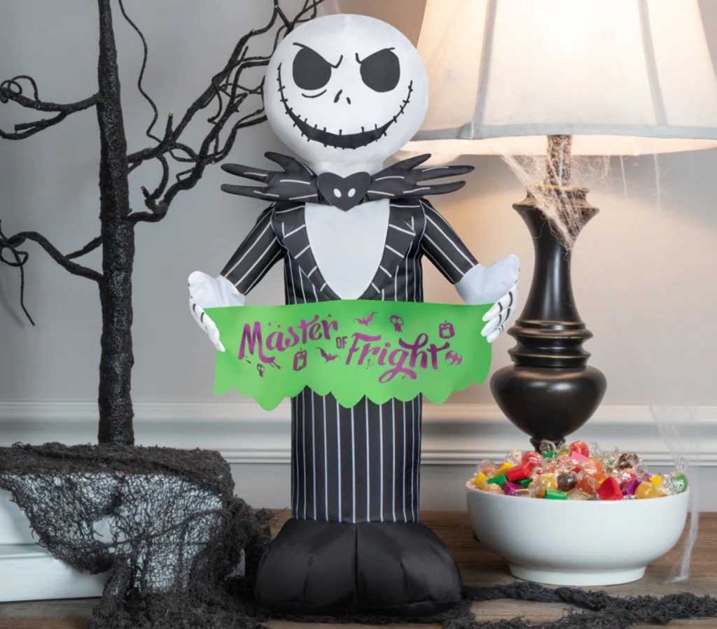 inflatable Jack Skellington