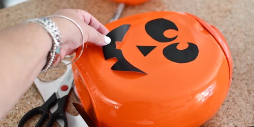 Transform an Empty Laundry Pod Container into a Cute DIY Halloween Decoration!