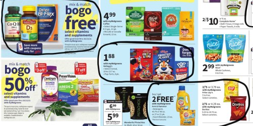 Walgreens Ad Scan for the Week of 9/26/21 – 10/2/21 (We’ve Circled Our Faves!)