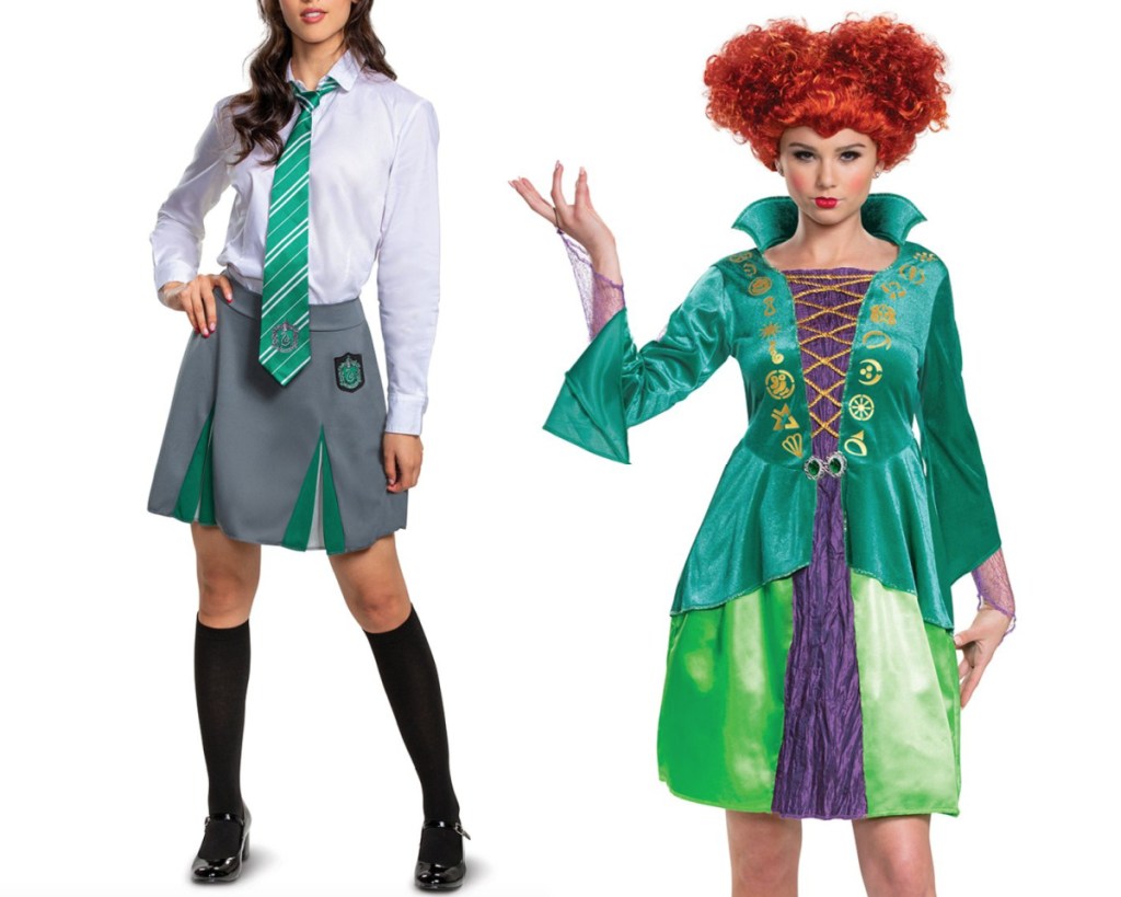wini and harry potter womens halloween costumes