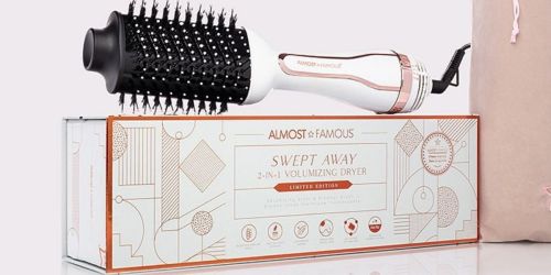 Volumizing Hair Dryer Brush Only $24.99 on Zulily | Dry, Straighten & Fight Frizz