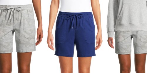 Women’s Athleisure Shorts Only $3.86 on Walmart.com (Regularly $13)