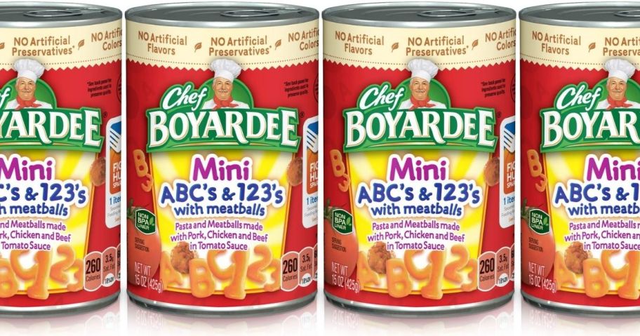 Chef Boyardee Mini ABC's & 123's