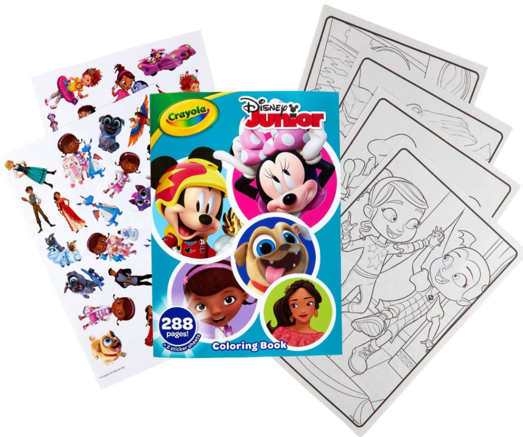 Crayola disney Junior Coloring book