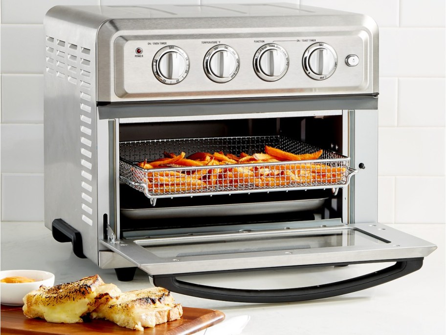air fryer toaster oven on counter