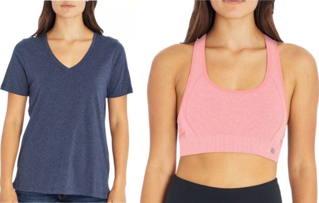Eddie Bauer Women's Tee and Marika Bra