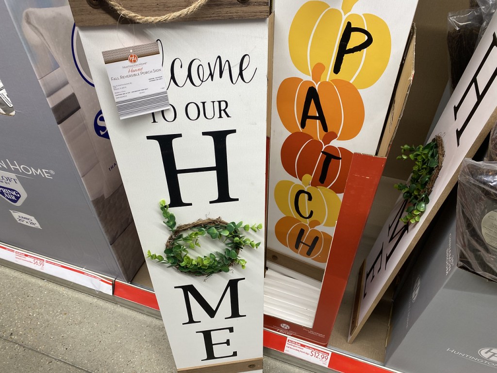 Fall Porch Signs