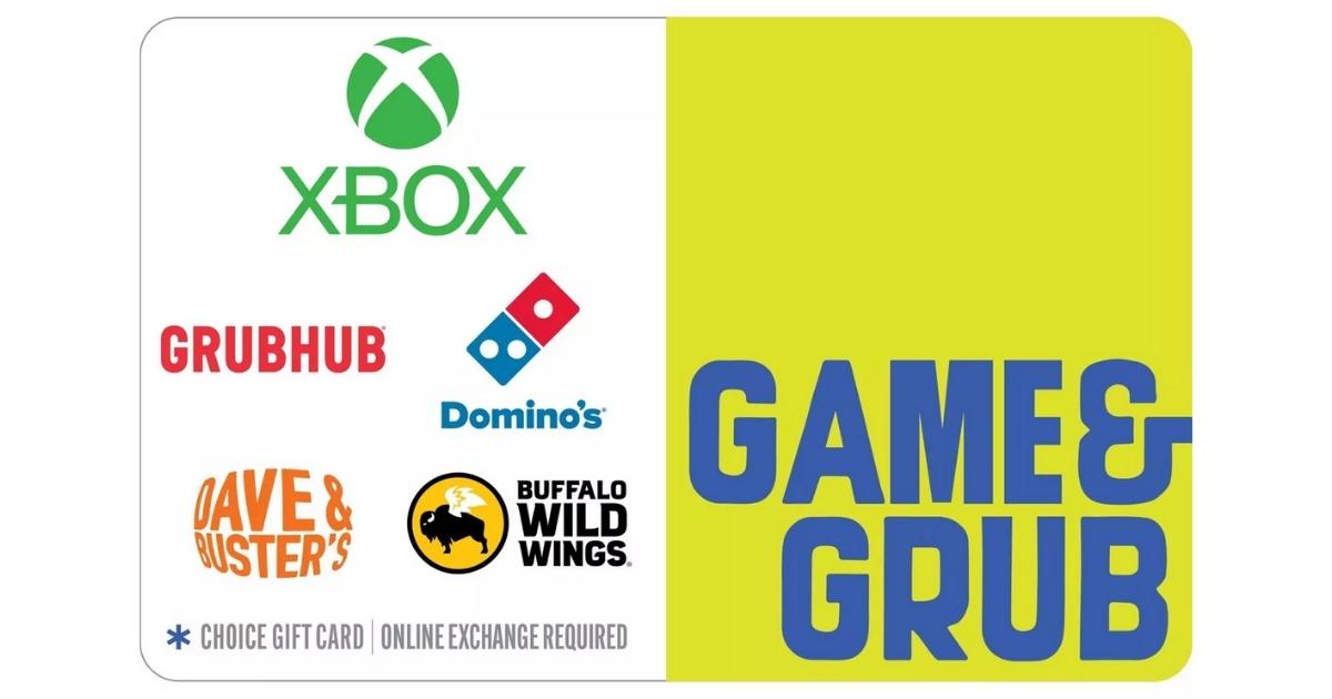 game and grub egift card