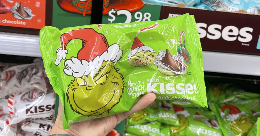 Grinch Hershey's Kisses