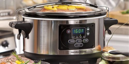 Hamilton Beach 6-Quart Slow Cooker w/ Temperature Probe Only $34.99 Shipped on Amazon (Regularly $65)