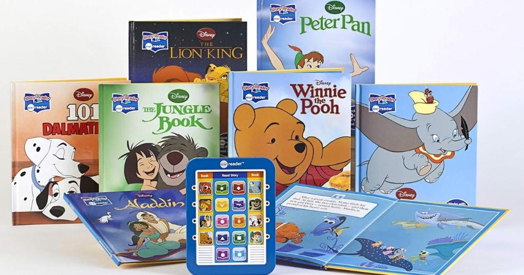 Disney Classic - The Lion King, Finding Nemo, Aladdin & More! Me Reader and 8 Sound Book Library