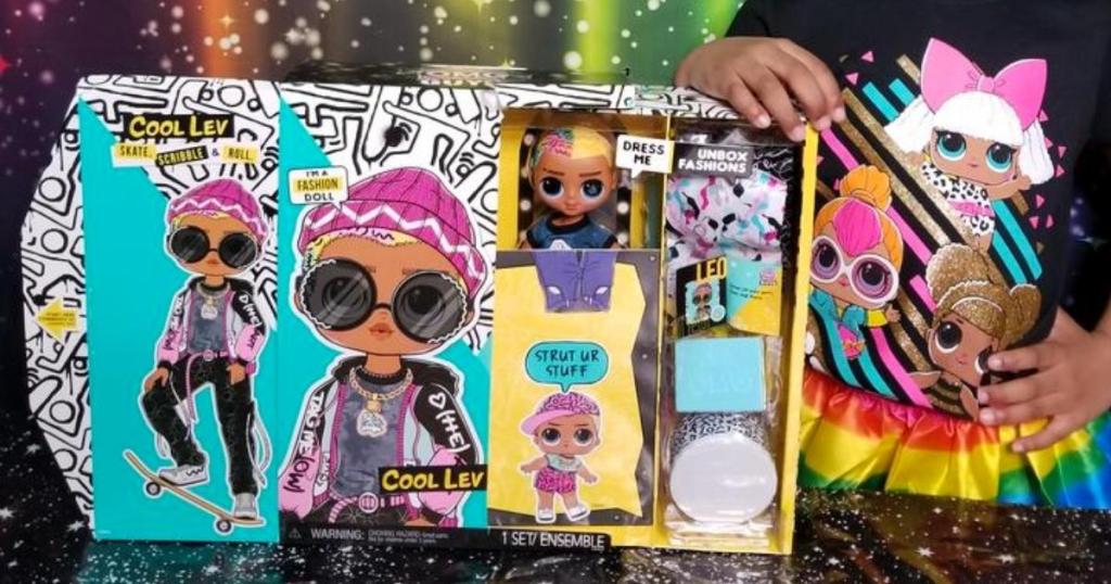 lol surprise omg cool lev doll in package