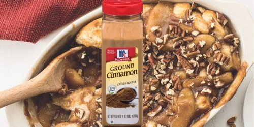 McCormick Ground Cinnamon 18oz Bottle Only $5.98 on Amazon (Regularly $9)