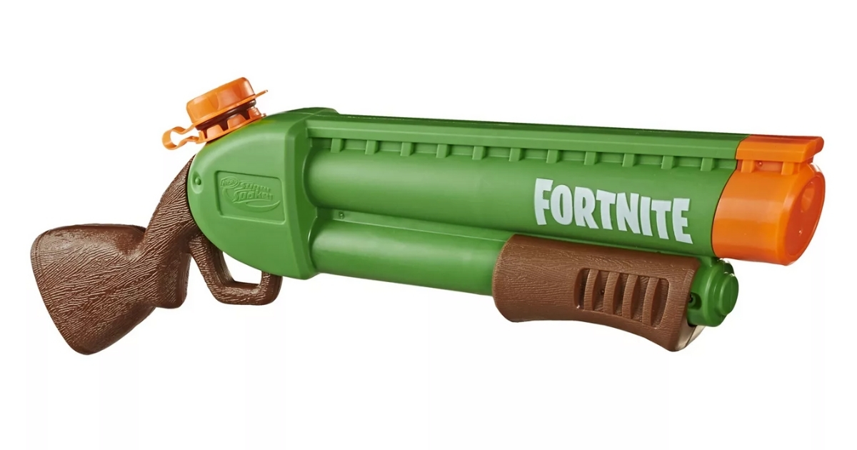 fortnite nerf super soaker blast water gun