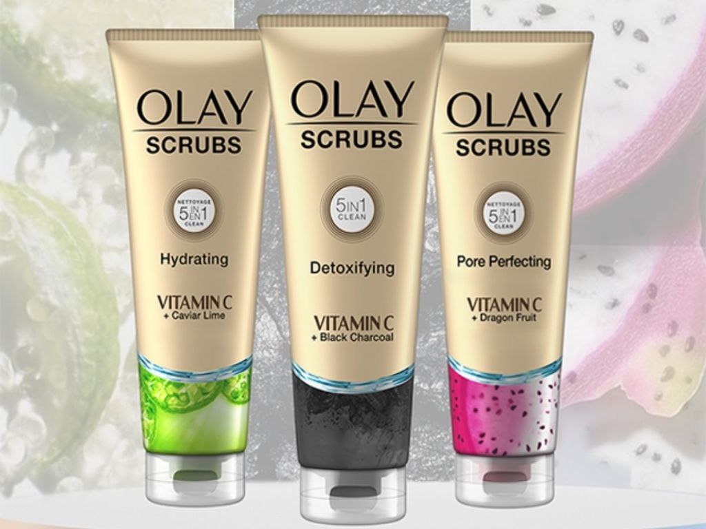 3-piece Olay Scrubs kit