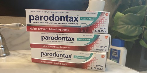 Parodontax Gingivitis Toothpaste 3-Pack Only $8 Shipped on Amazon