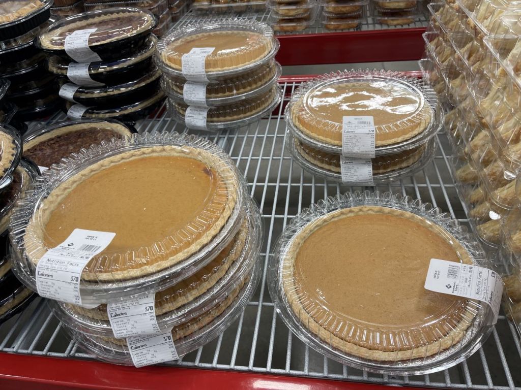 Sam's Club Pumpkin Pies