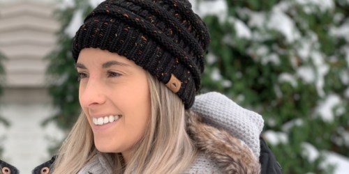 Women’s Cable Knit Beanies Just $8 on Amazon | So Many Color Options!