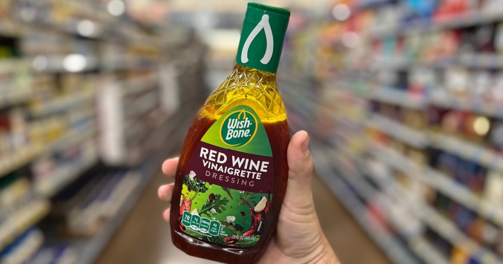 Wish-Bone Red Wine Vinaigrette Salad Dressing 15oz