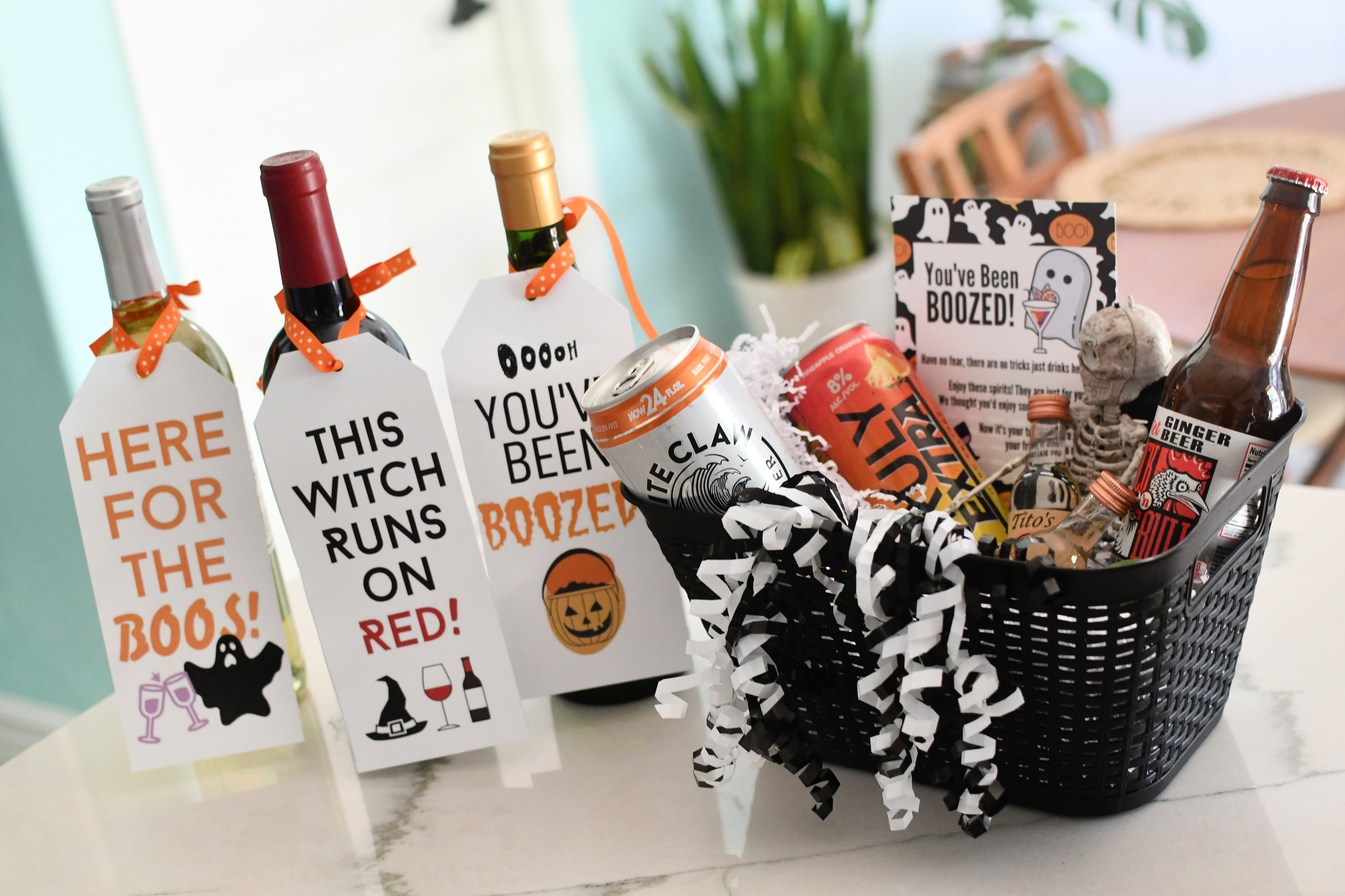 adult halloweeen you've been booed free printable