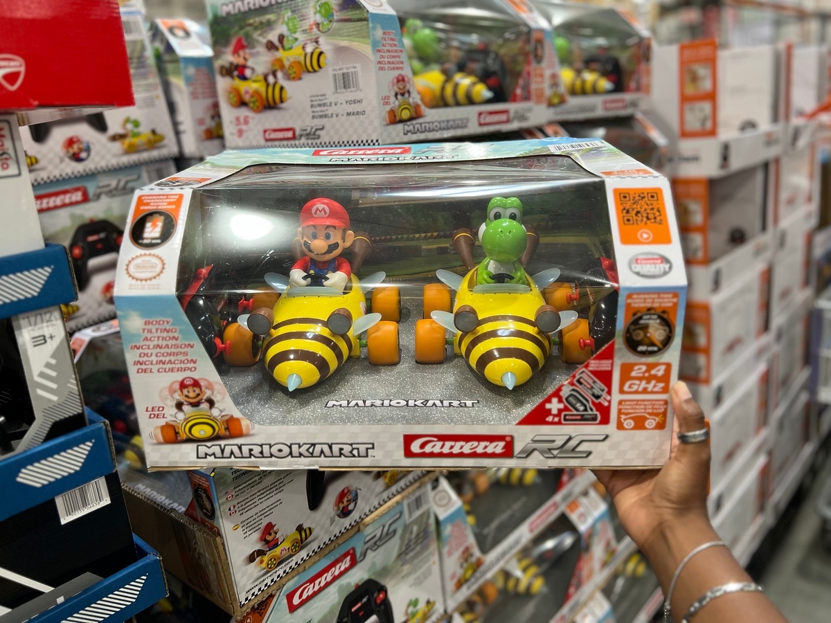 set of 2 Mario Kart RC cars