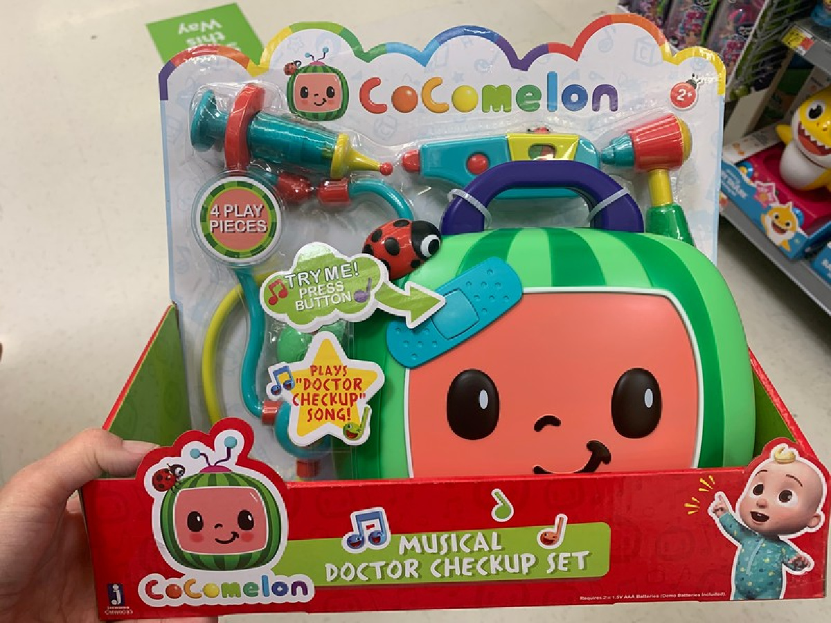 cocomelon musical doctor checkup set