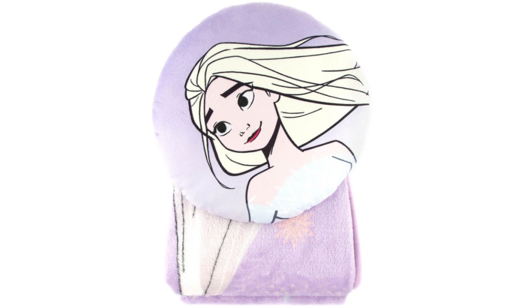 frozen blanket in purple