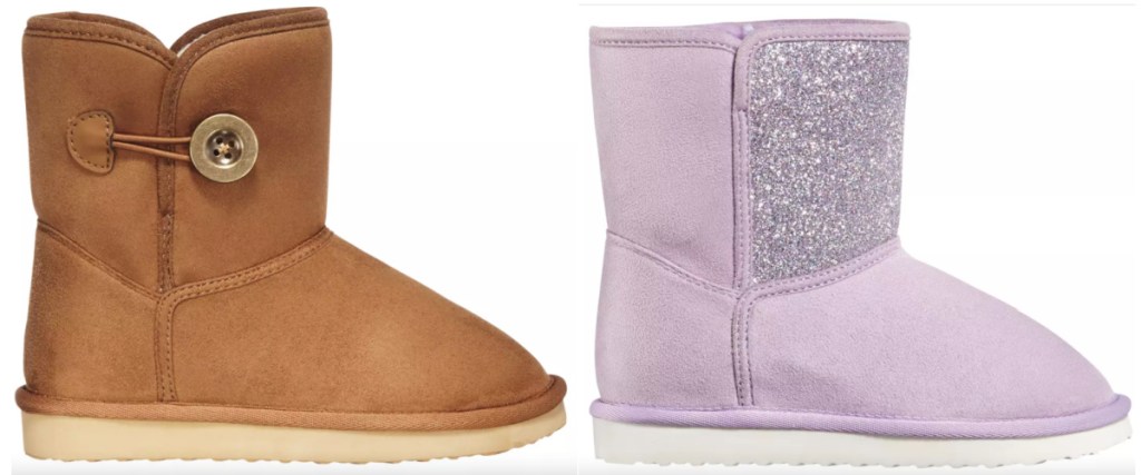 two girls winter boots