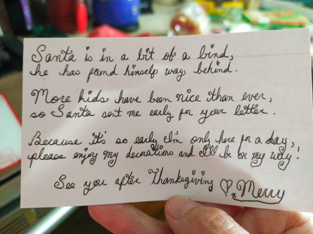 merry note