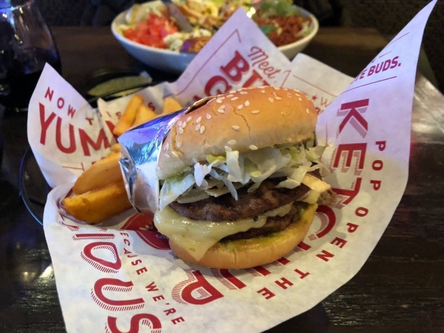 Red Robin burger