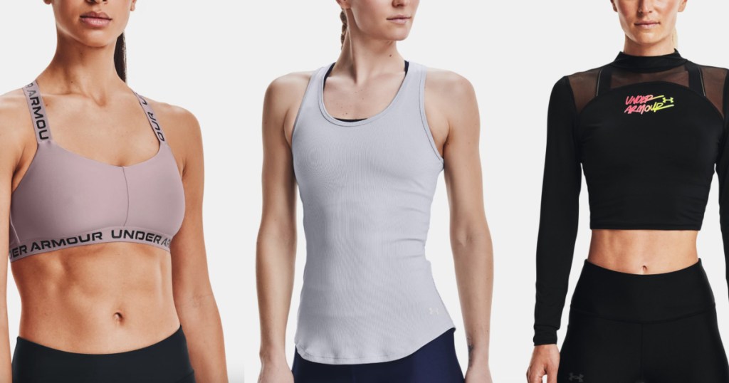 womens under armour workout gear