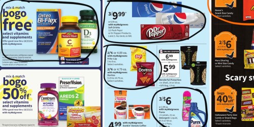 Walgreens Ad Scan for the Week of 10/10/21 – 10/16/21 (We’ve Circled Our Faves!)
