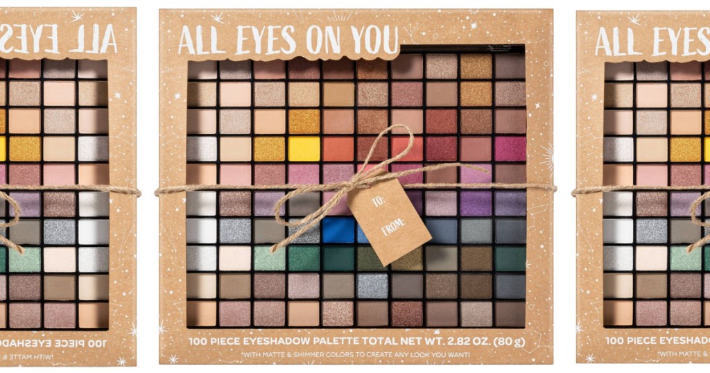 100-Piece Eyeshadow Palette Gift Set