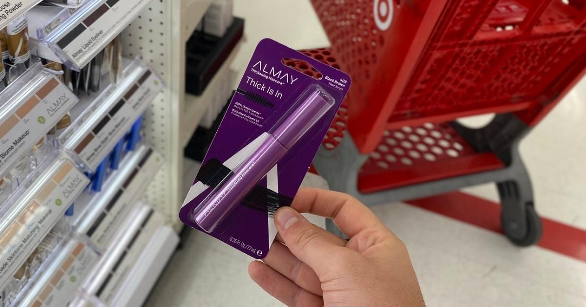 almay thickening mascara in store