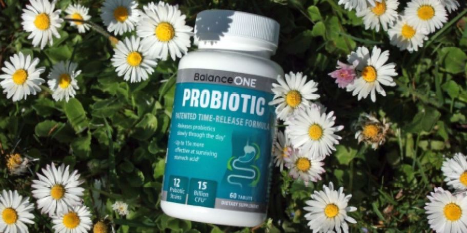 50% Off Balance ONE Probiotics 60-Day Supply on Amazon | Improves Digestion