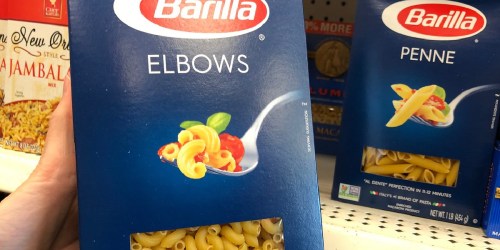 Barilla Elbows Pasta 1-Pound Box 8-Pack Only $7.37 Shipped on Amazon | Just 97¢ Each